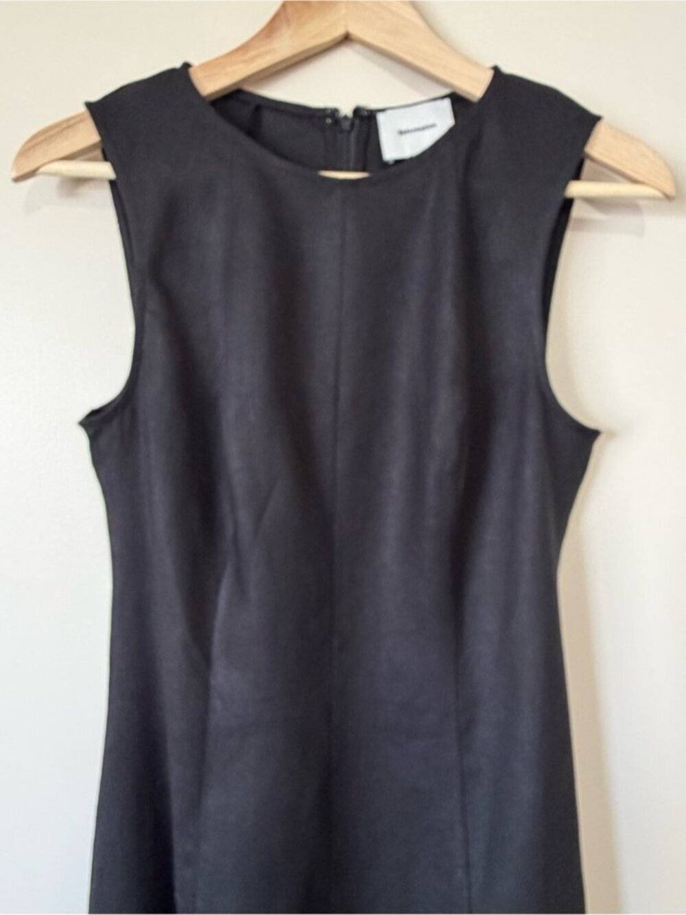 NEW Reformation Cecilia Linen Sleeveless Maxi Dress Black | US 2 UK 6 - Picture 8 of 12
